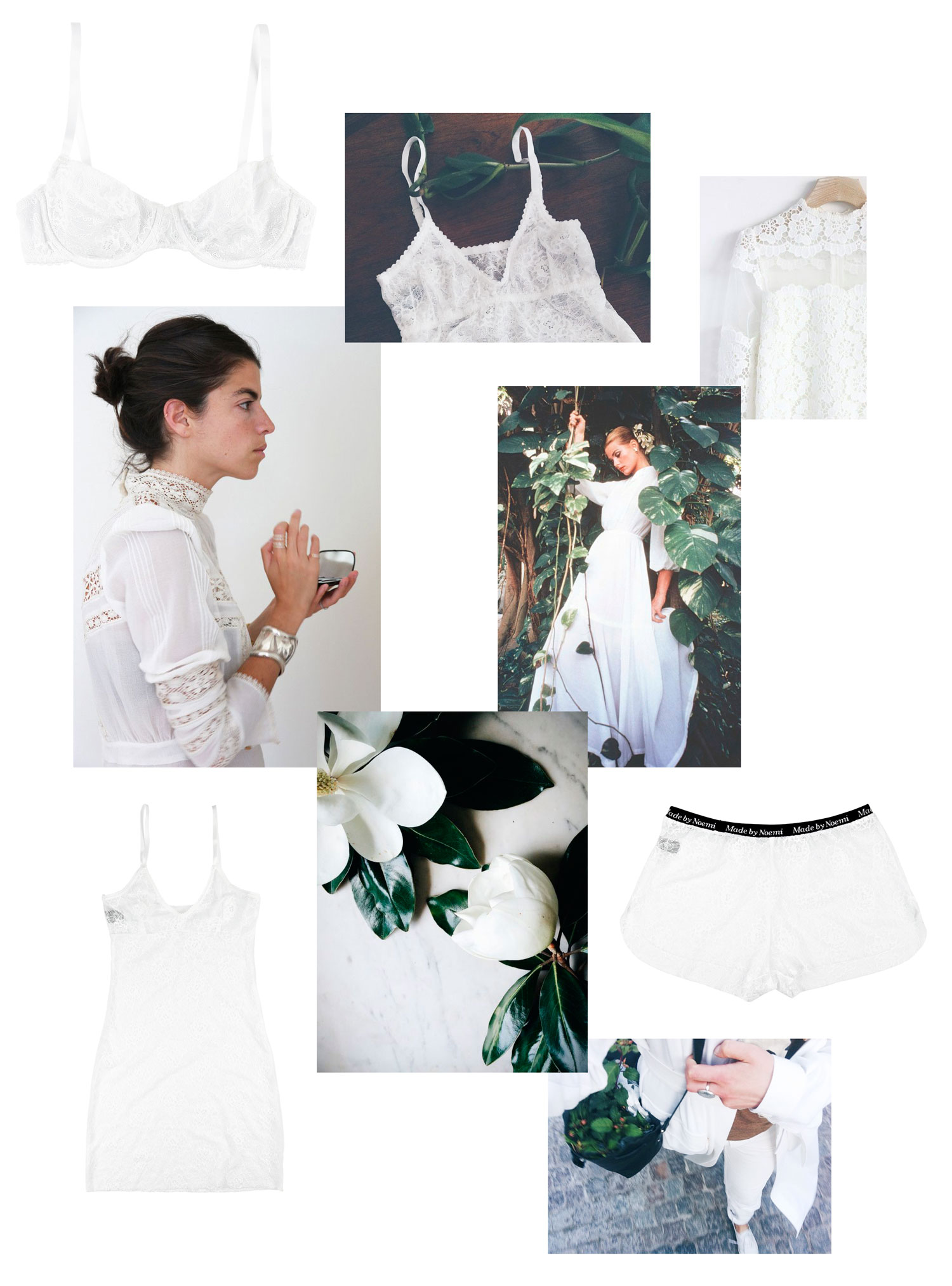 Made by Noemi - summer white inspiration!
